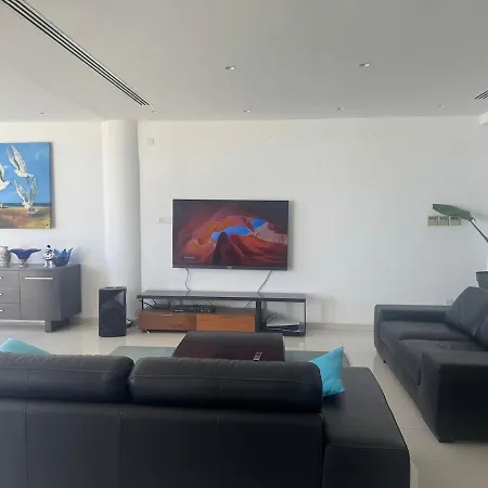 Stunning Penthouse With Sea And View 公寓 拉纳卡